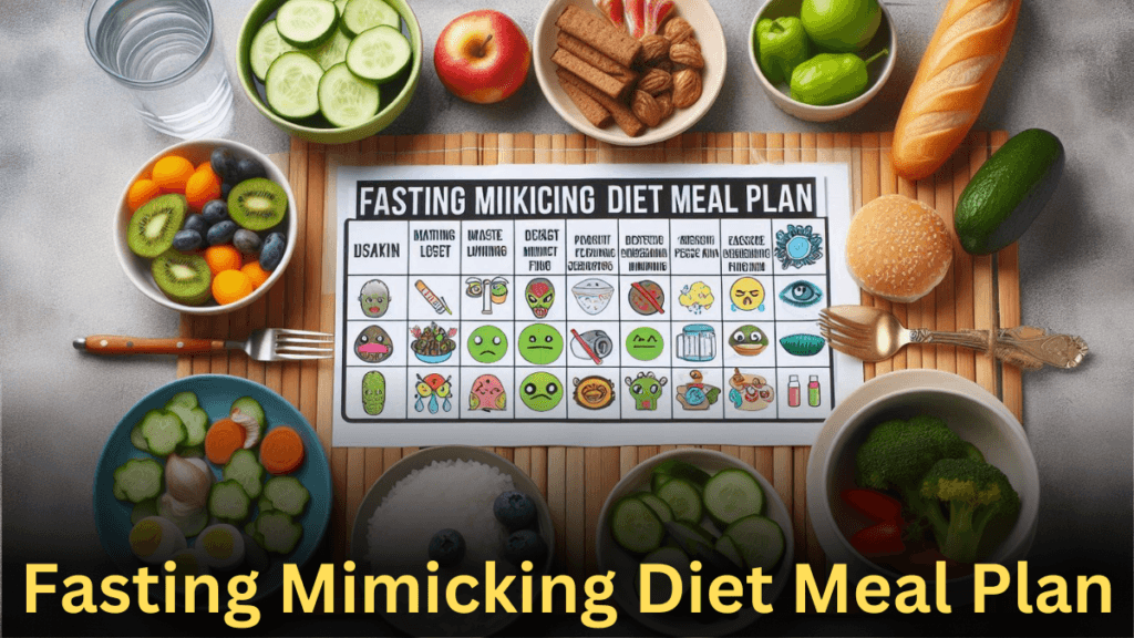 Fasting Mimicking Diet Meal Plan pdf