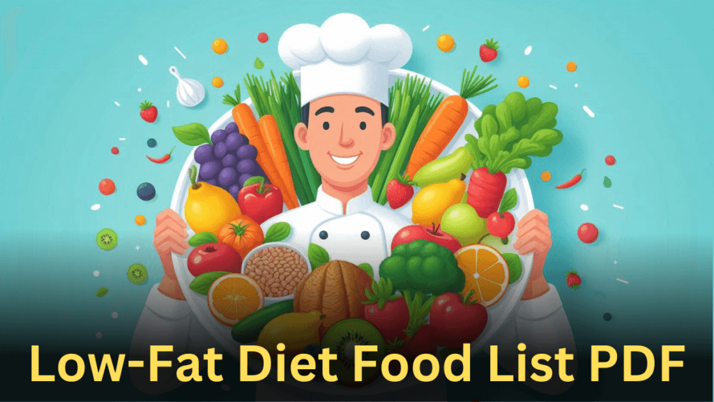 Low-Fat Diet Food List PDF